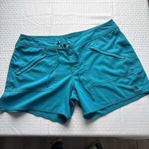 The North Face Women's Vibrant Teal Athletic Shorts